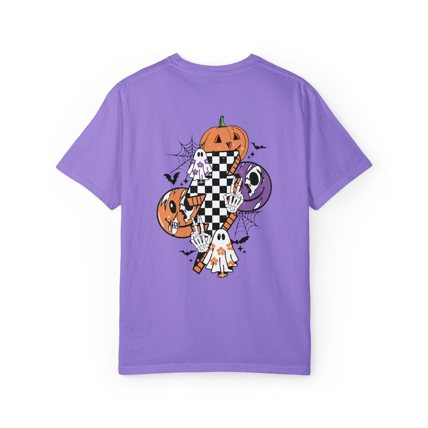 Get into the Halloween spirit with our bewitching Halloween sweatshirt, featuring spooky pumpkin and ghost designs that capture the essence of the season. Embrace the autumn vibes and celebrate the fall festivities in style with this must-have addition to your wardrobe. Perfect for Halloween enthusiasts, this sweatshirt will keep you cozy and fashionable all season long!