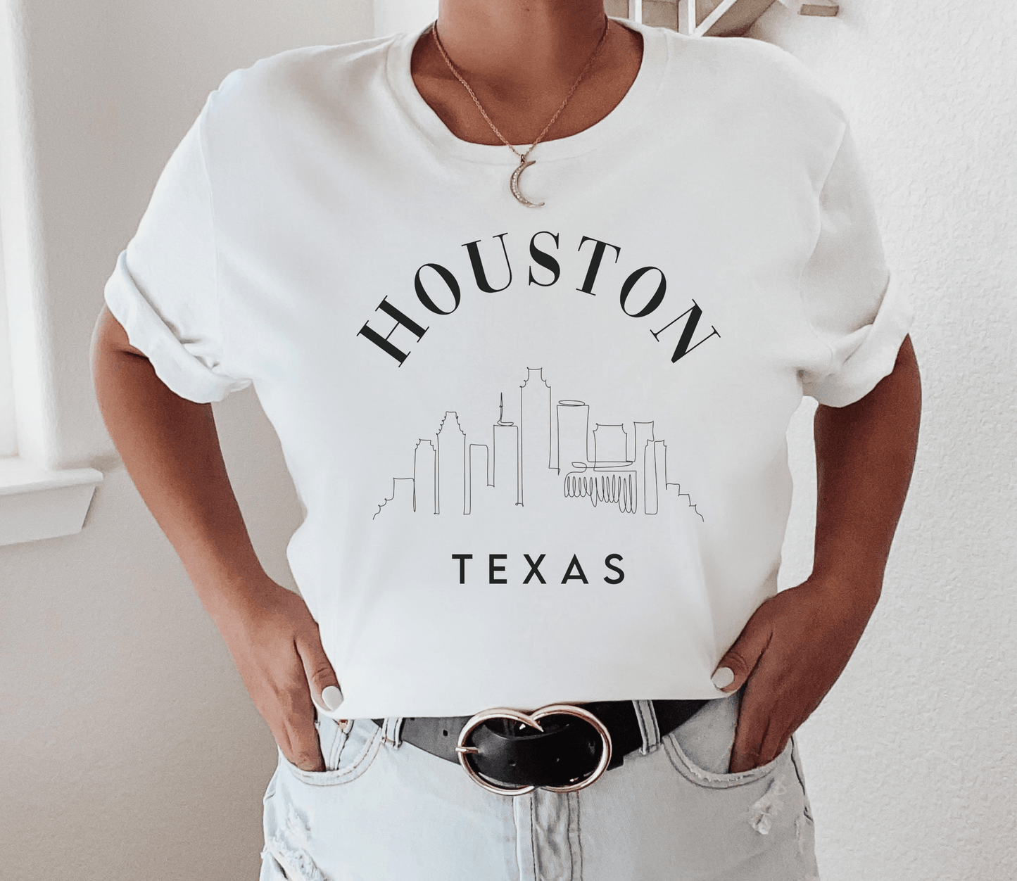 Houston Texas Shirt - BentleyBlueCo