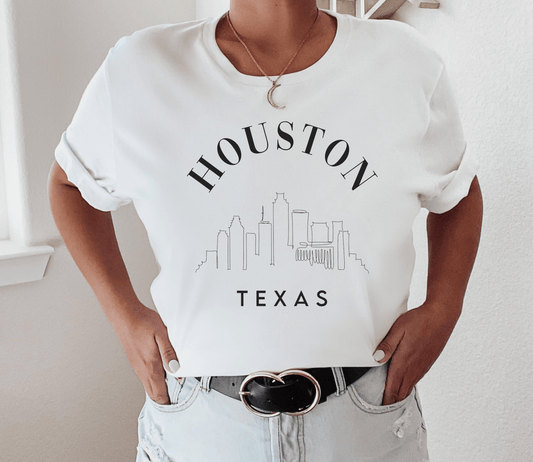 Houston Texas Shirt - BentleyBlueCo
