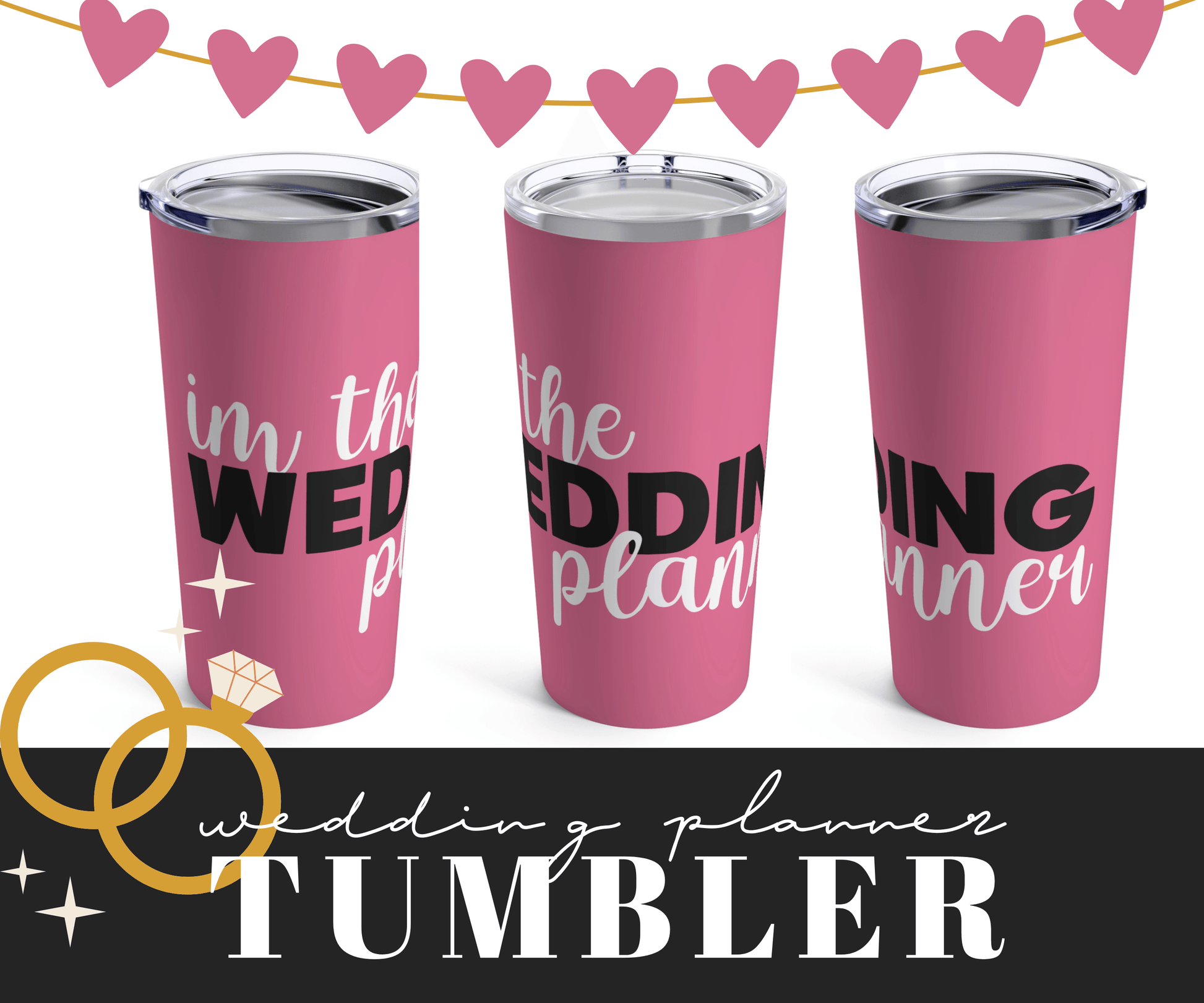 I'm the Wedding Planner Tumbler - BentleyBlueCo