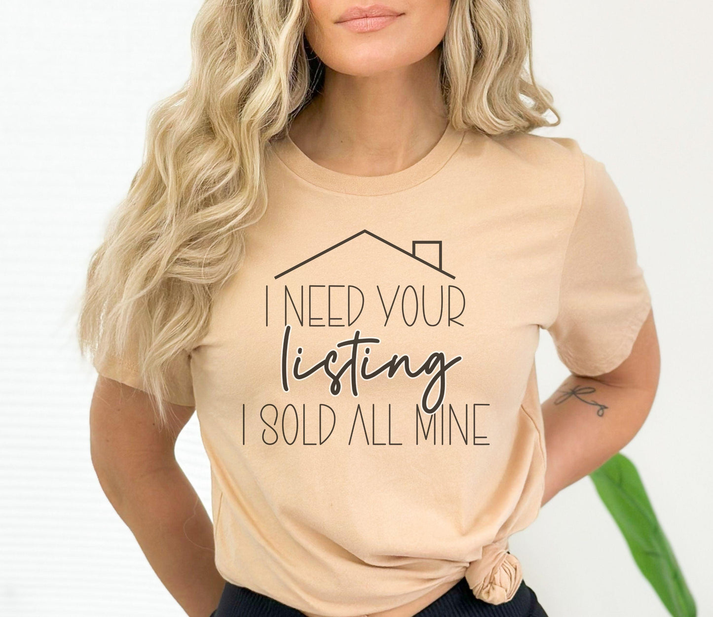 I Need Your Listing Shirt - BentleyBlueCo