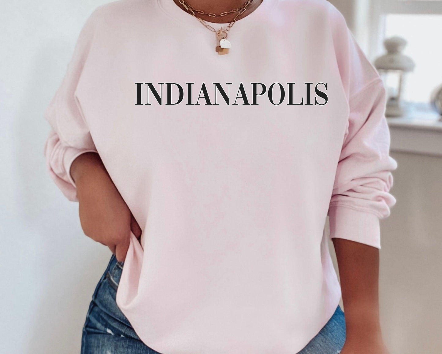 Indianapolis Crewneck - BentleyBlueCo
