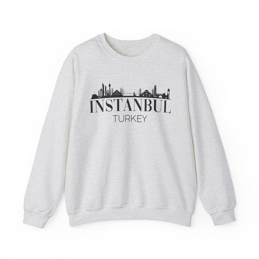 Istanbul Turkey Crewneck - BentleyBlueCo
