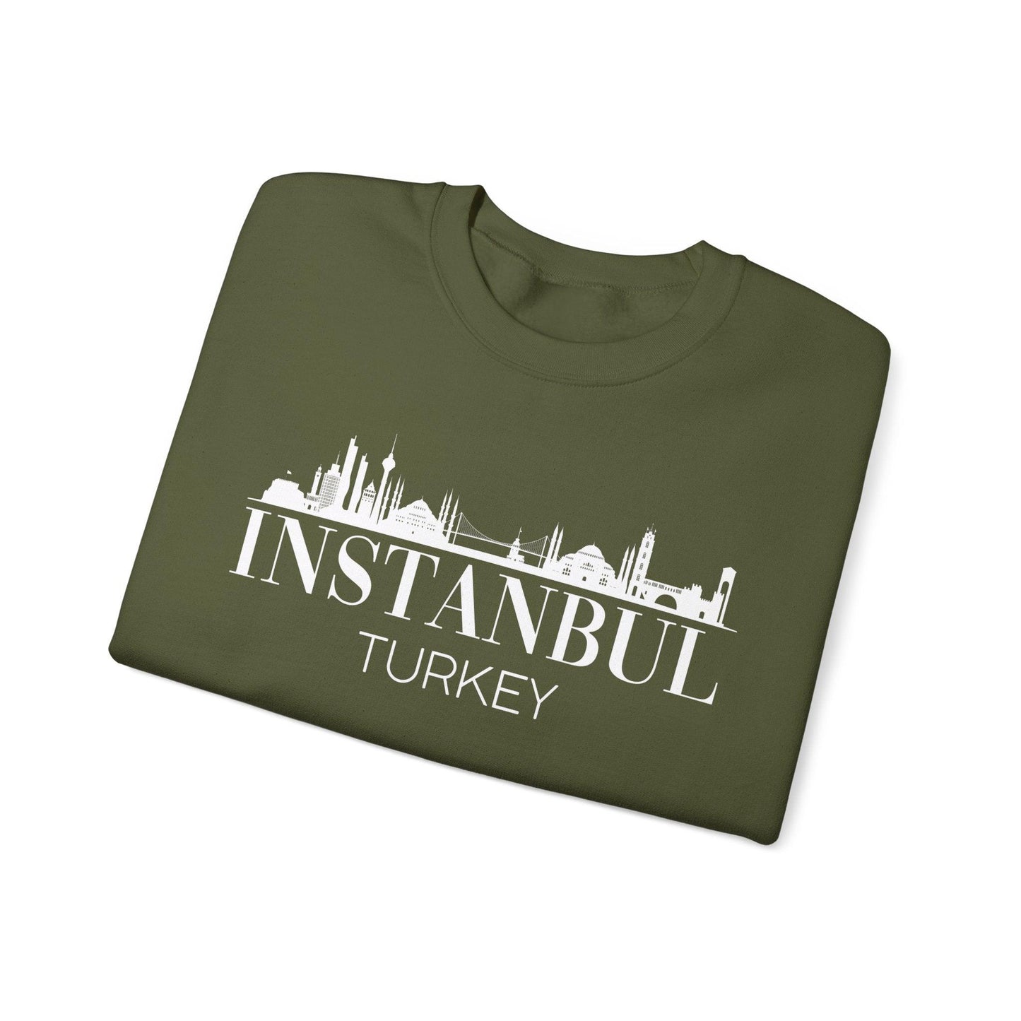 Istanbul Turkey Crewneck - BentleyBlueCo