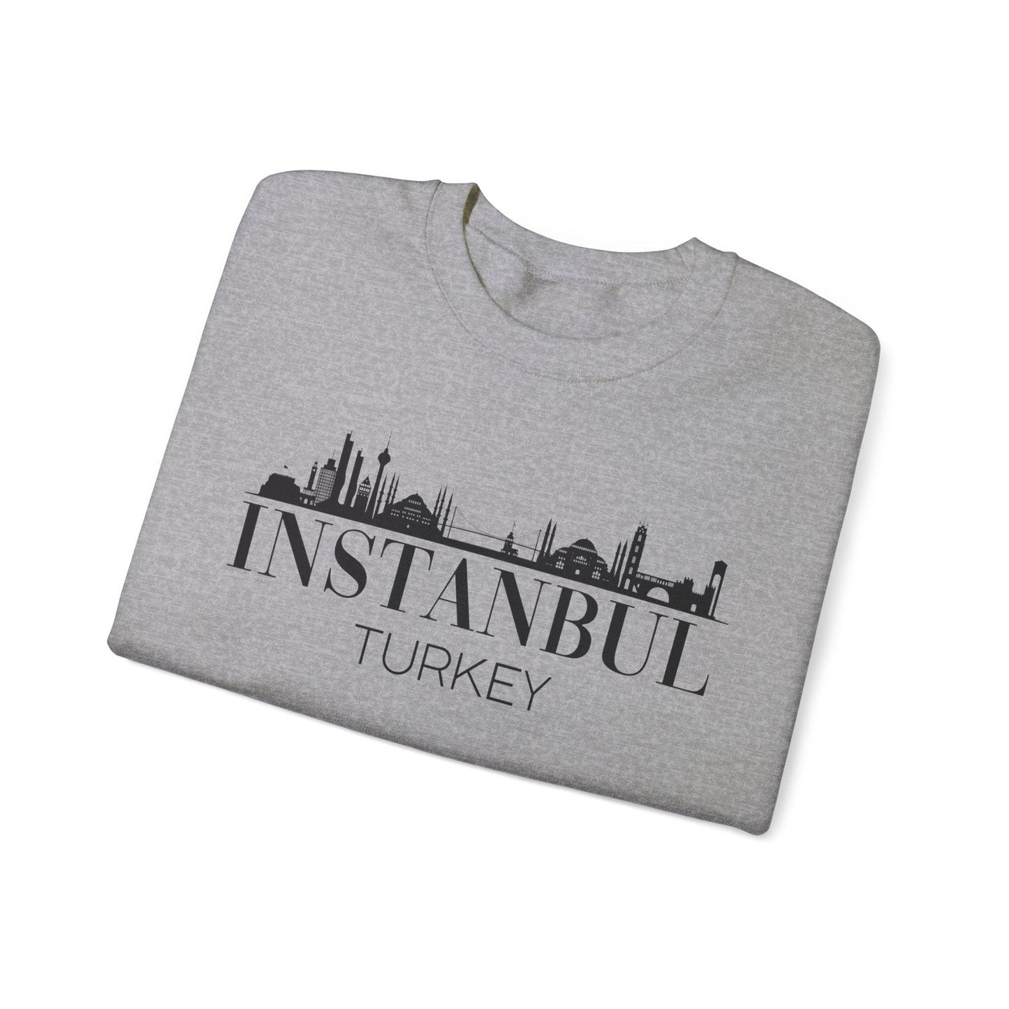 Istanbul Turkey Crewneck - BentleyBlueCo