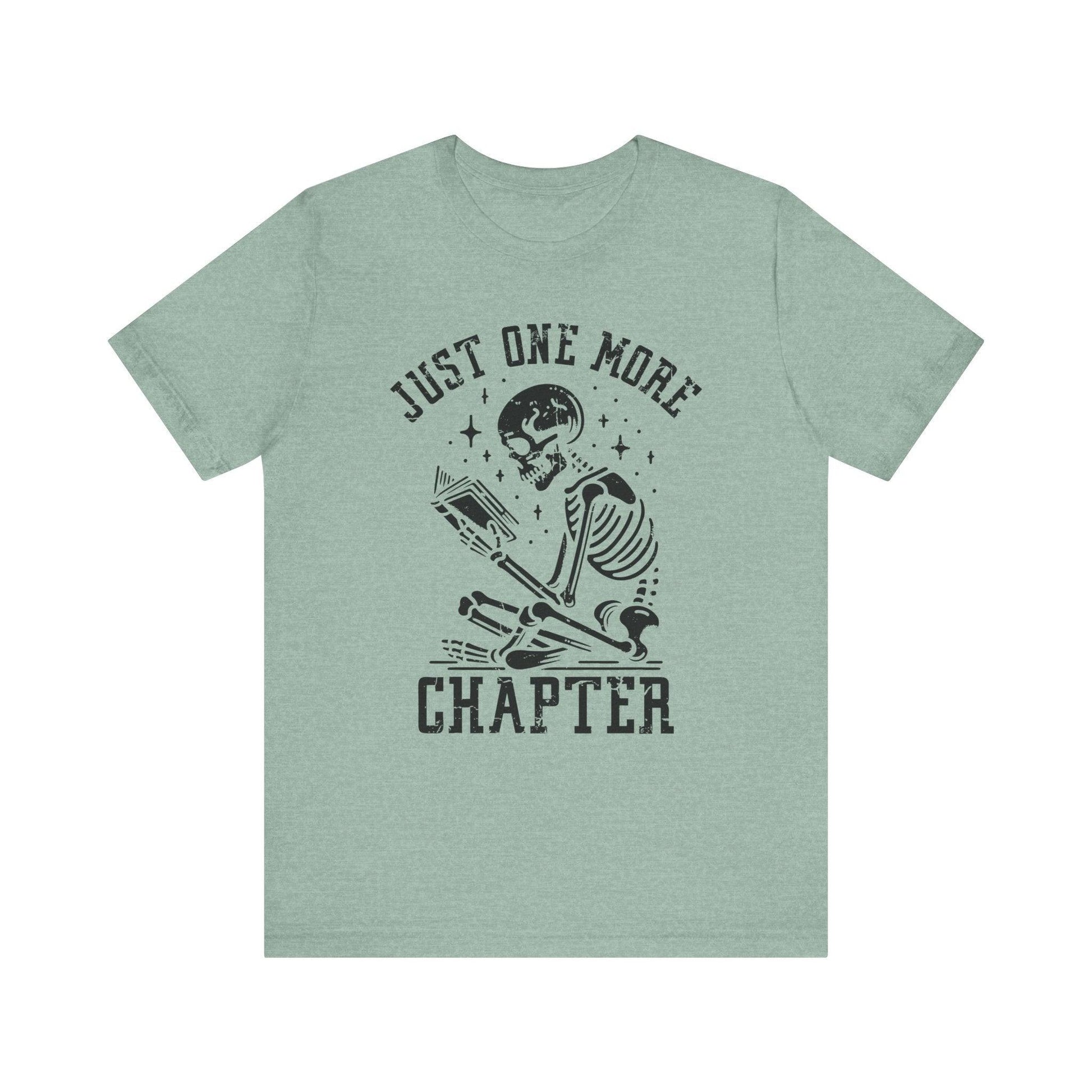 Just One More Chapter T-shirt - BentleyBlueCo
