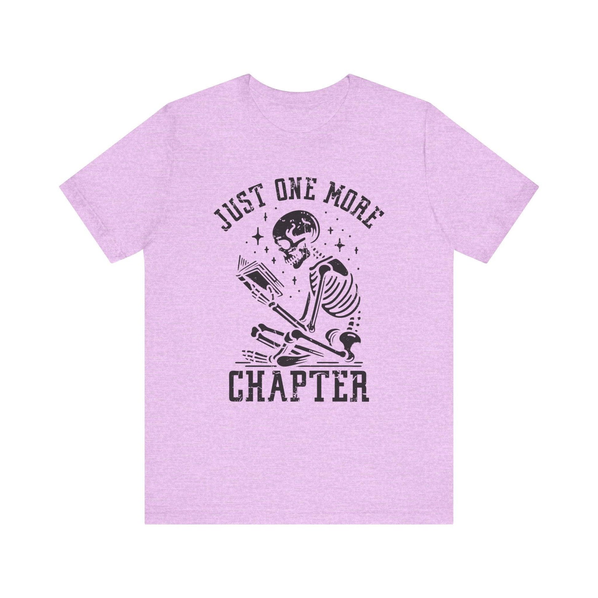 Just One More Chapter T-shirt - BentleyBlueCo