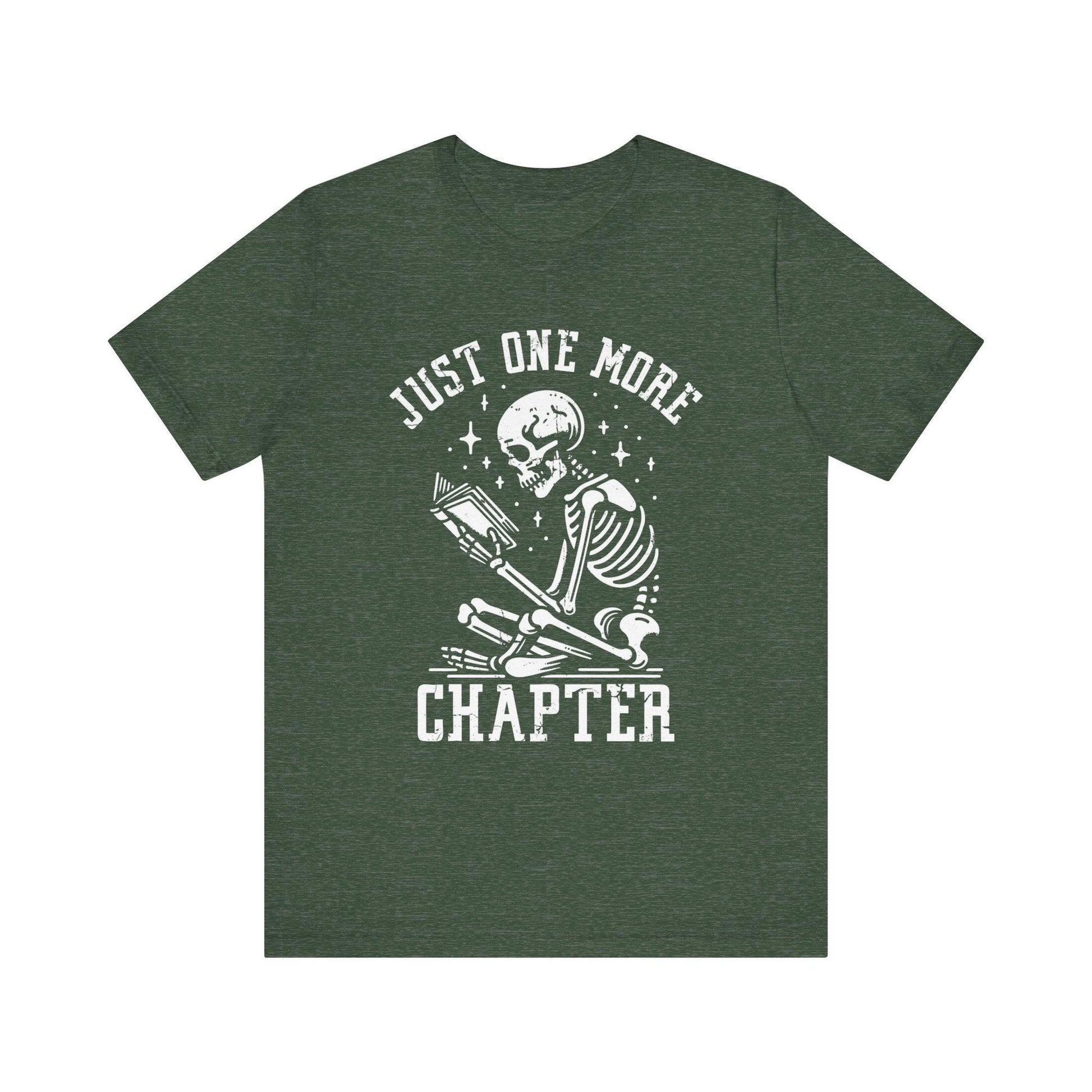 Just One More Chapter T-shirt - BentleyBlueCo