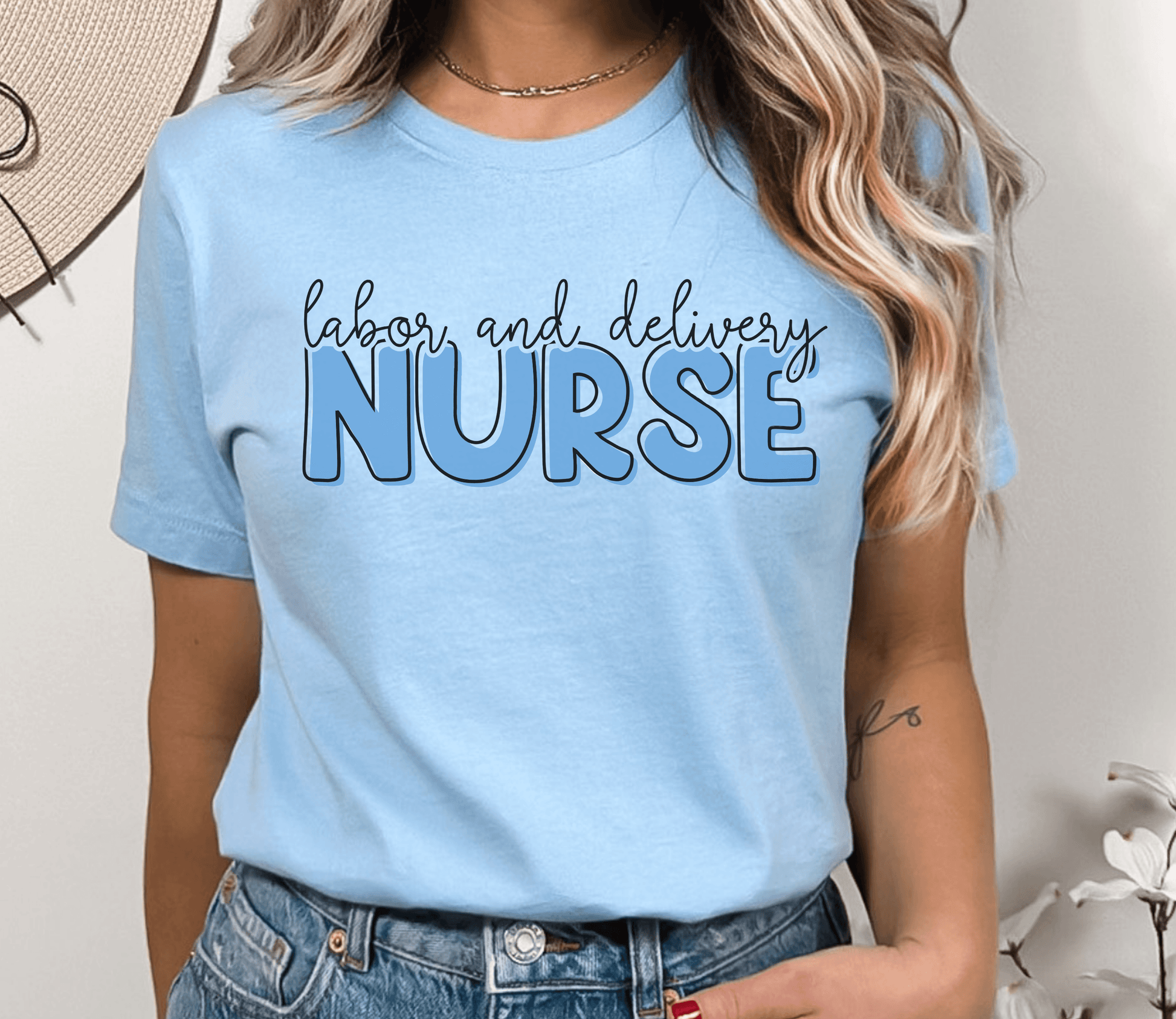 Labor and Delivery Nurse Shirt - BentleyBlueCo
