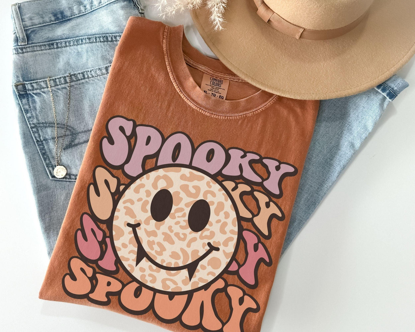 Get into the Halloween spirit with our bewitching Halloween sweatshirt, featuring spooky pumpkin and ghost designs that capture the essence of the season. Embrace the autumn vibes and celebrate the fall festivities in style with this must-have addition to your wardrobe. Perfect for Halloween enthusiasts, this sweatshirt will keep you cozy and fashionable all season long!