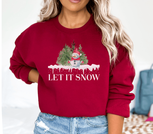 Let it Snow Crewneck - BentleyBlueCo