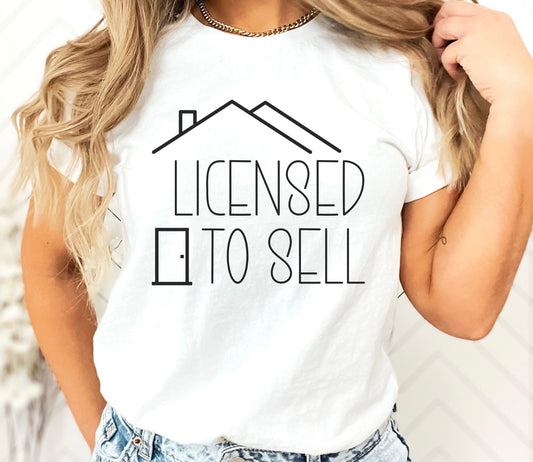 Licensed to Sell Shirt - BentleyBlueCo