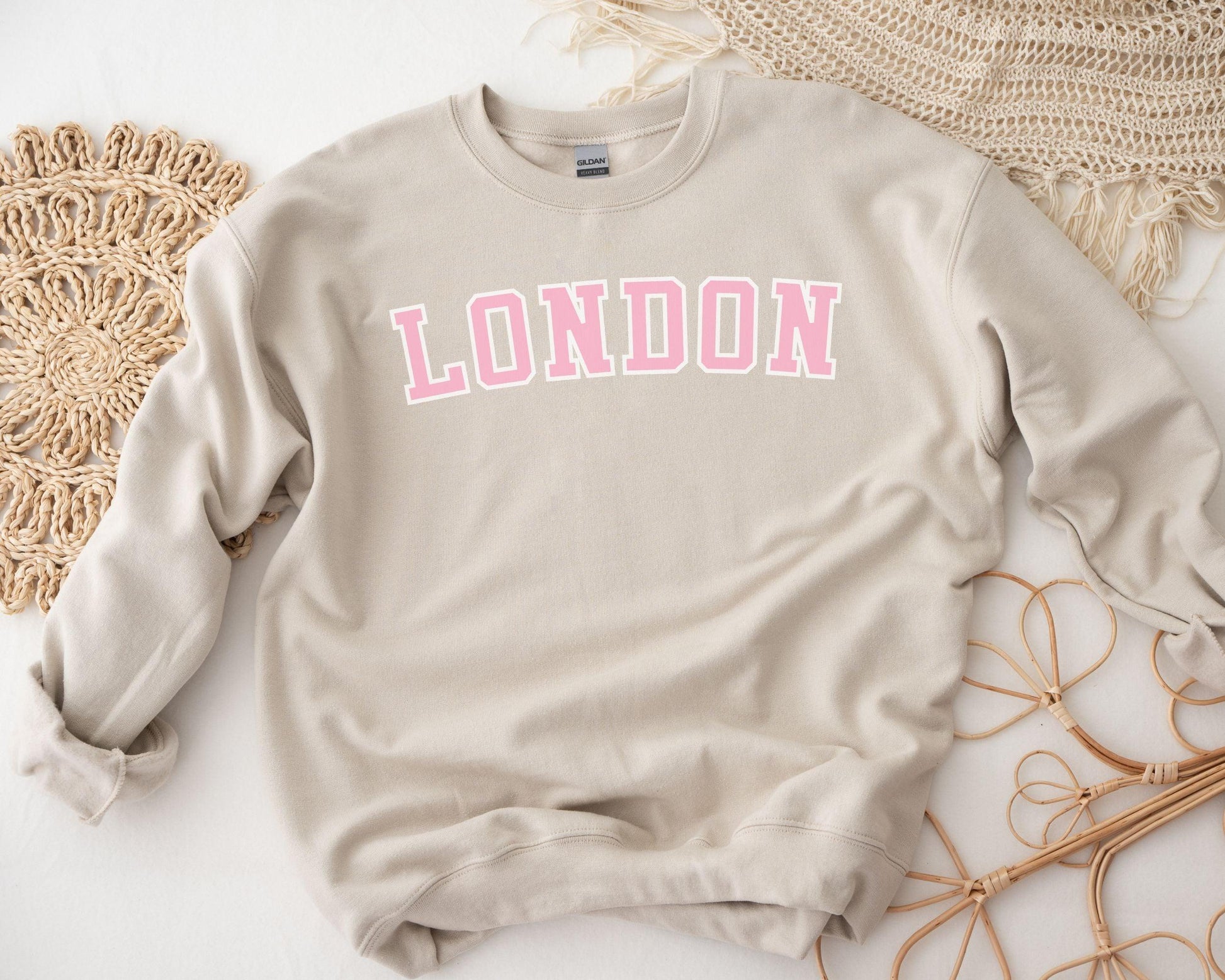 London Crewneck - BentleyBlueCo