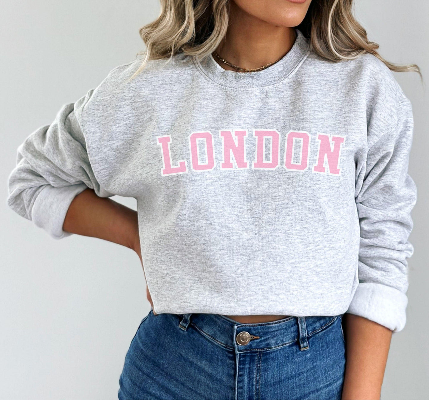 London Crewneck - BentleyBlueCo