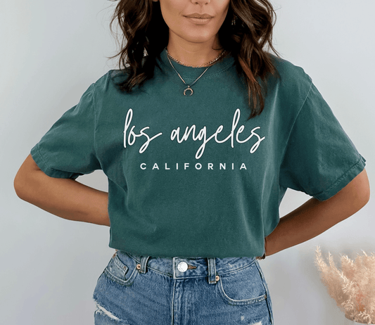 Los Angeles California Shirt - BentleyBlueCo