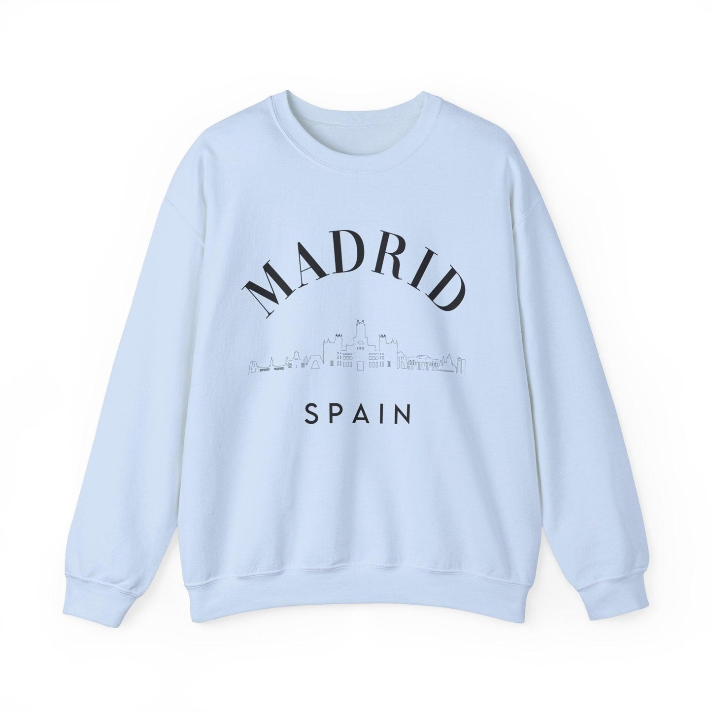 Madrid Spain Sweatshirt - BentleyBlueCo