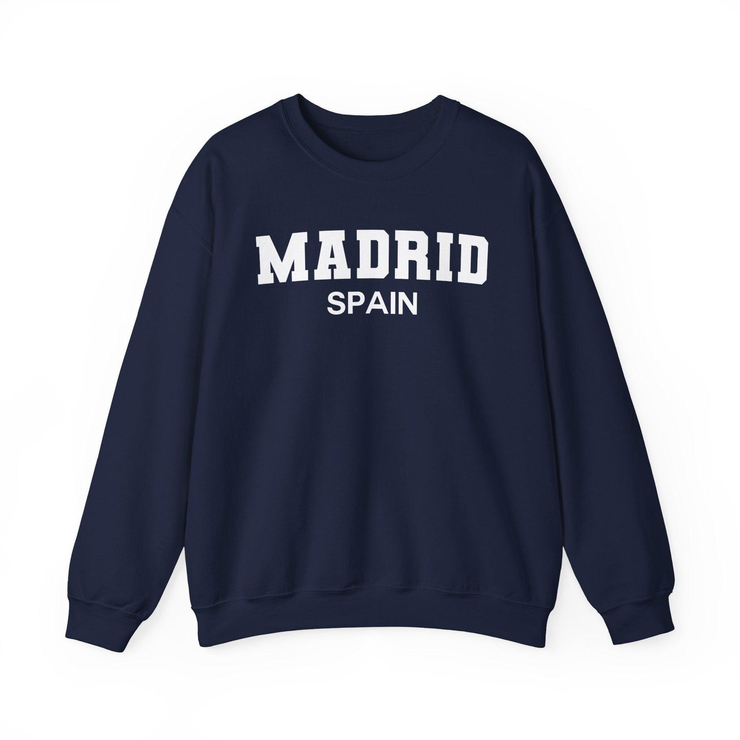 Madrid Spain Sweatshirt - BentleyBlueCo