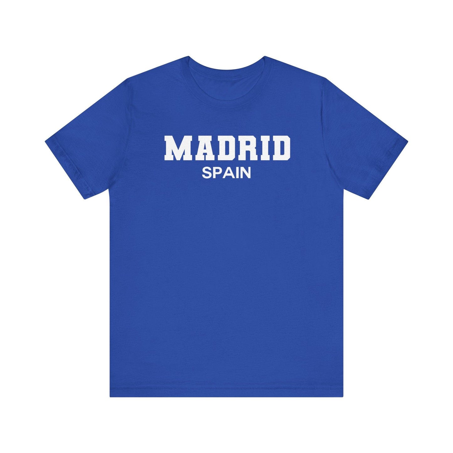 Madrid Spain T-shirt - BentleyBlueCo