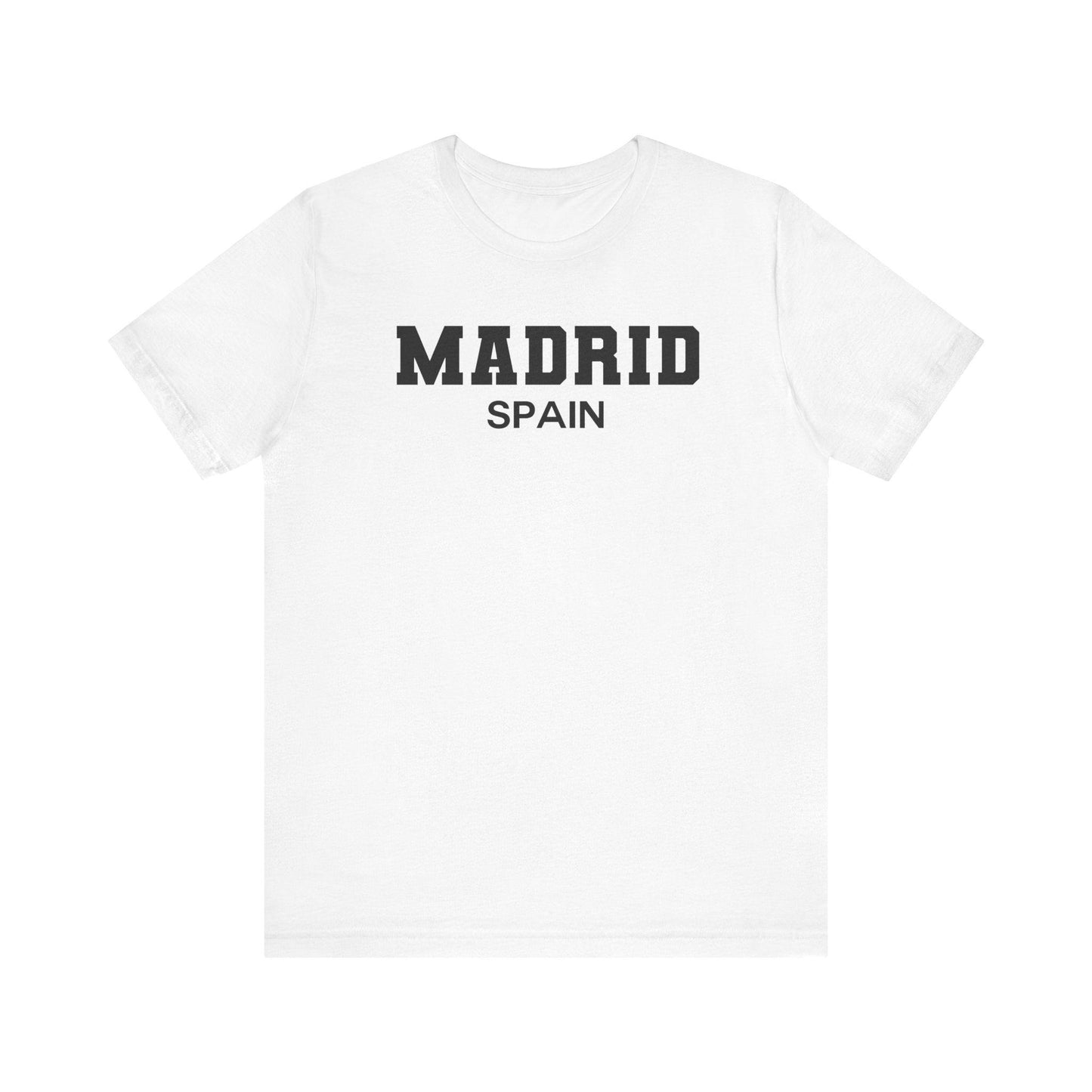 Madrid Spain T-shirt - BentleyBlueCo