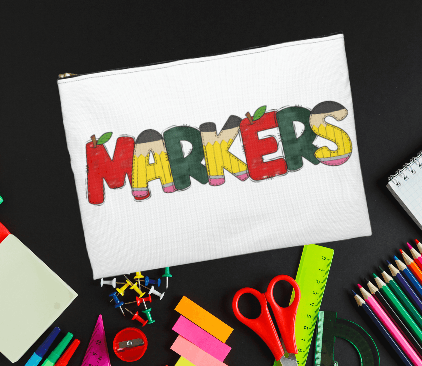 Markers Canvas Bag - BentleyBlueCo