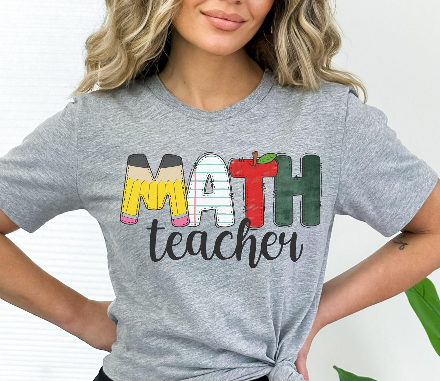 Math Teacher Shirt - BentleyBlueCo