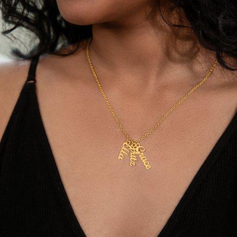 Multiple Name Personalized Necklace - BentleyBlueCo
