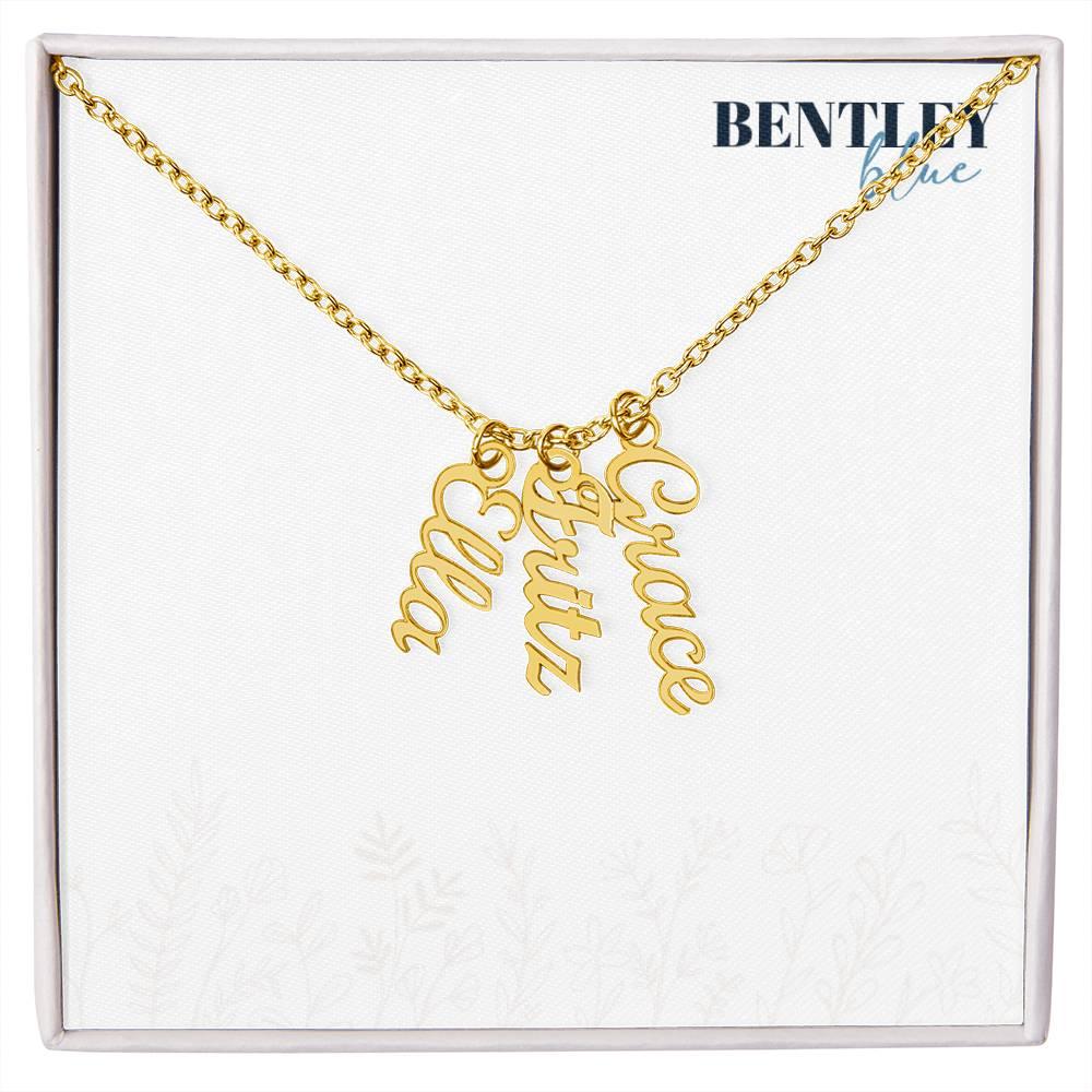 Multiple Name Personalized Necklace - BentleyBlueCo