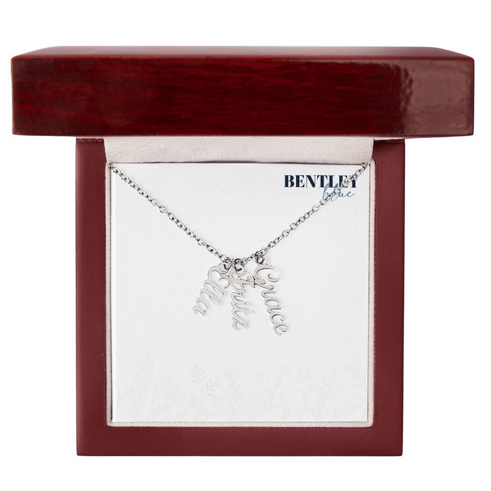 Multiple Name Personalized Necklace - BentleyBlueCo