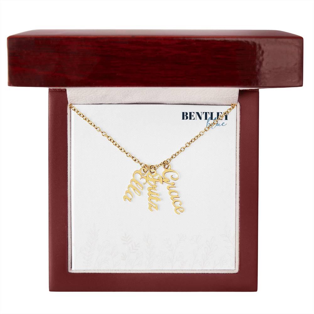 Multiple Name Personalized Necklace - BentleyBlueCo