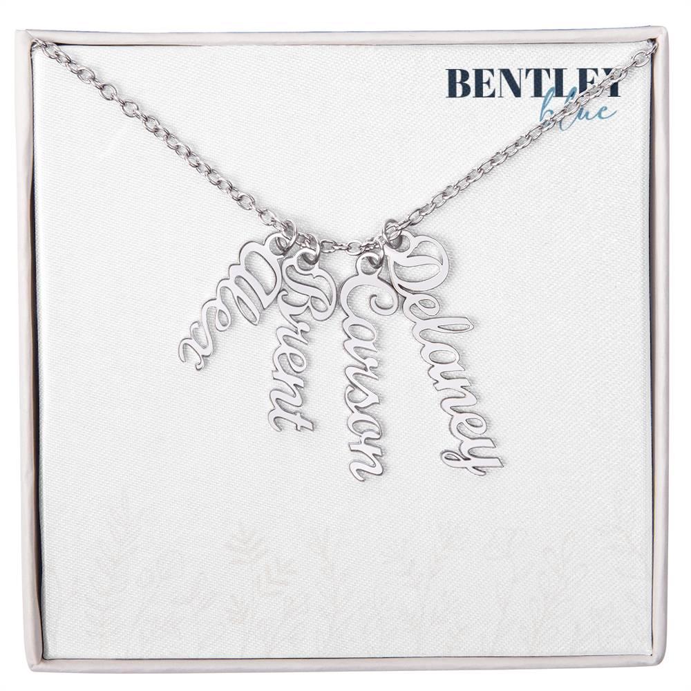 Multiple Name Personalized Necklace - BentleyBlueCo