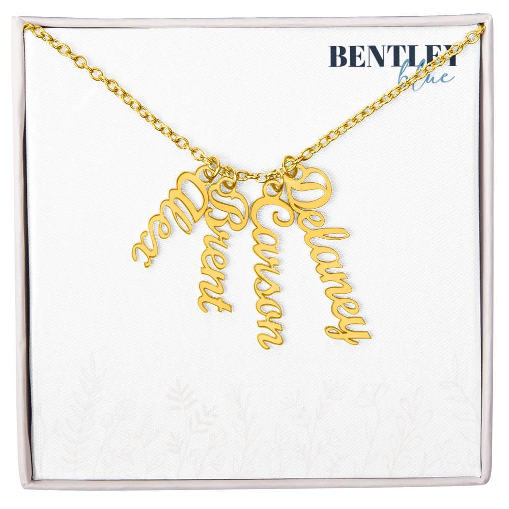 Multiple Name Personalized Necklace - BentleyBlueCo