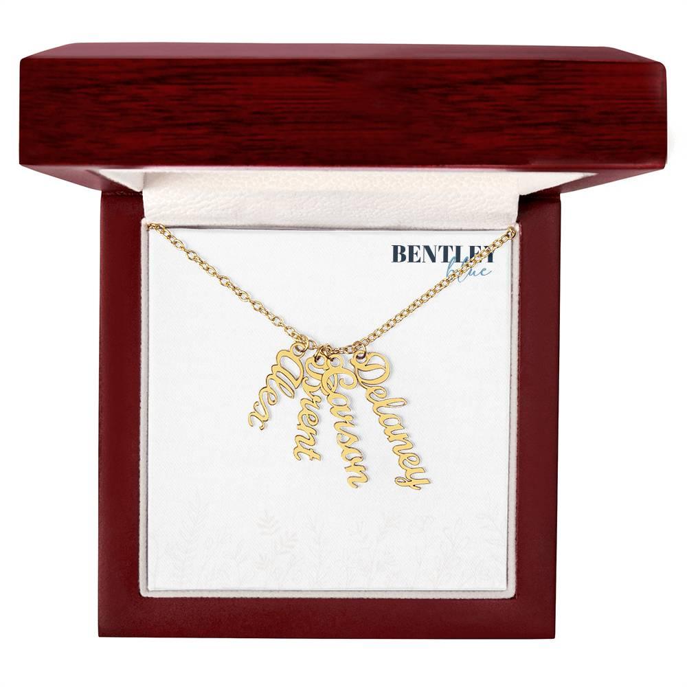 Multiple Name Personalized Necklace - BentleyBlueCo
