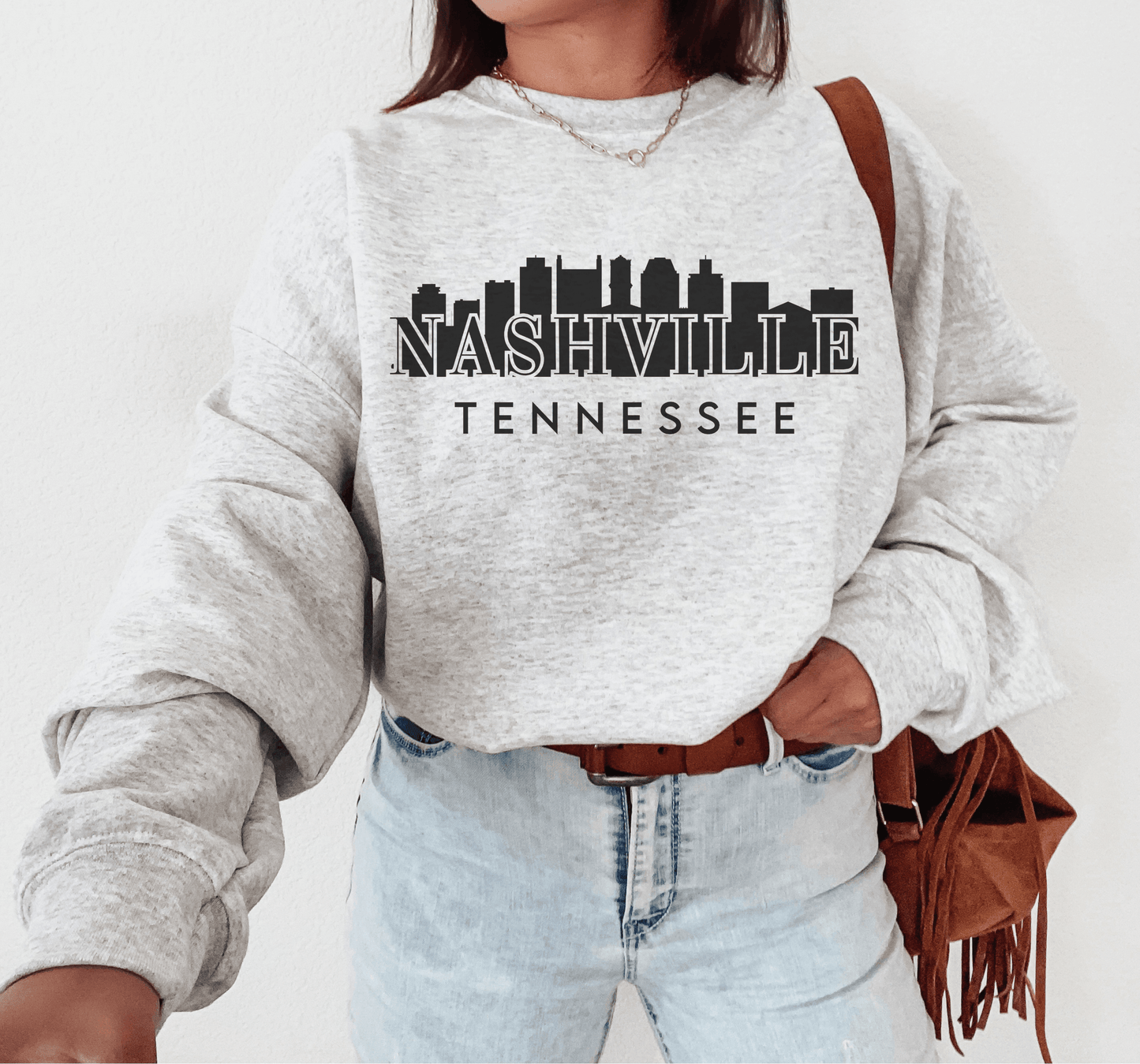Nashville Tennessee Crewneck - BentleyBlueCo