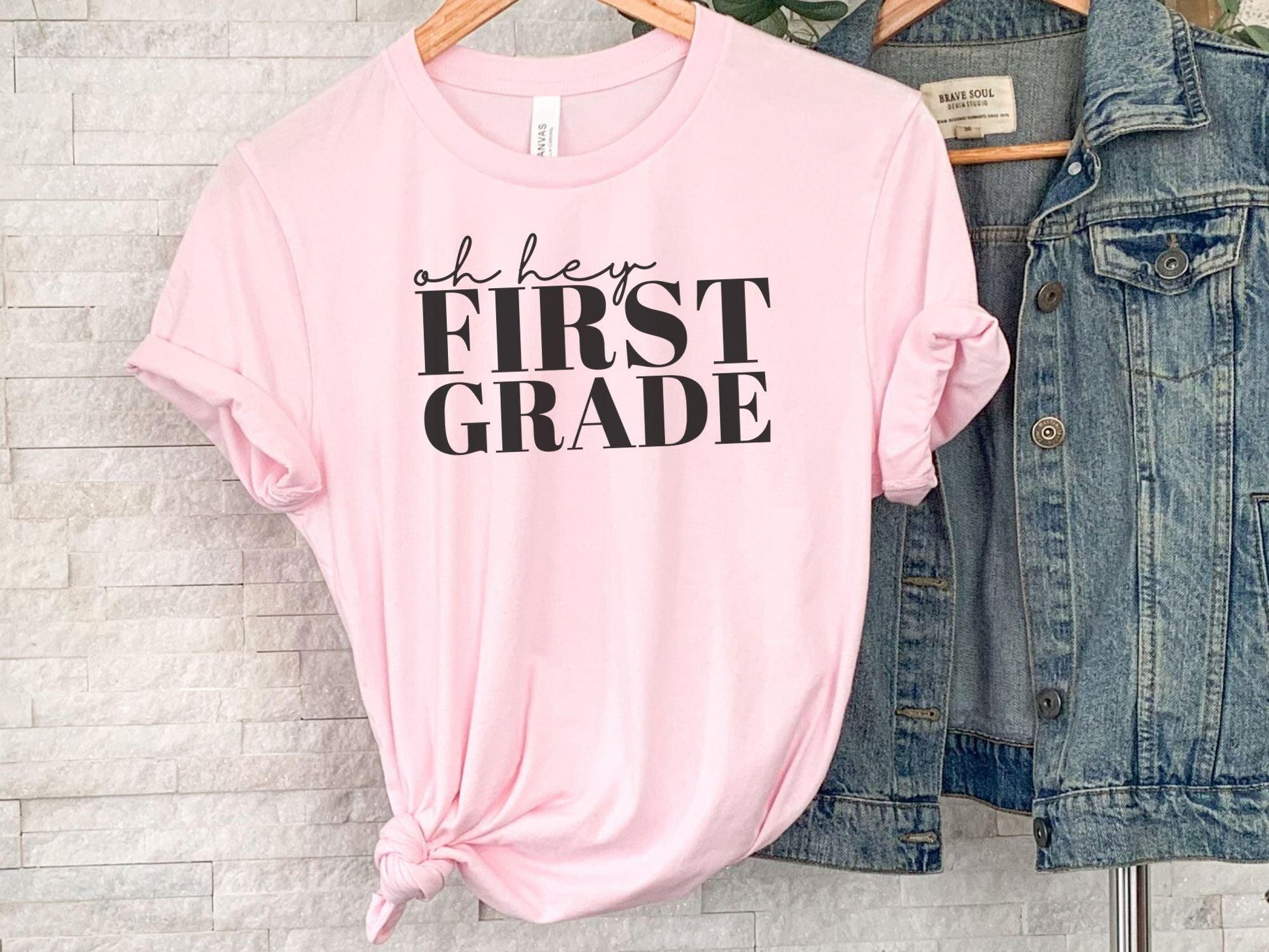 Oh Hey First Grade Shirt - BentleyBlueCo