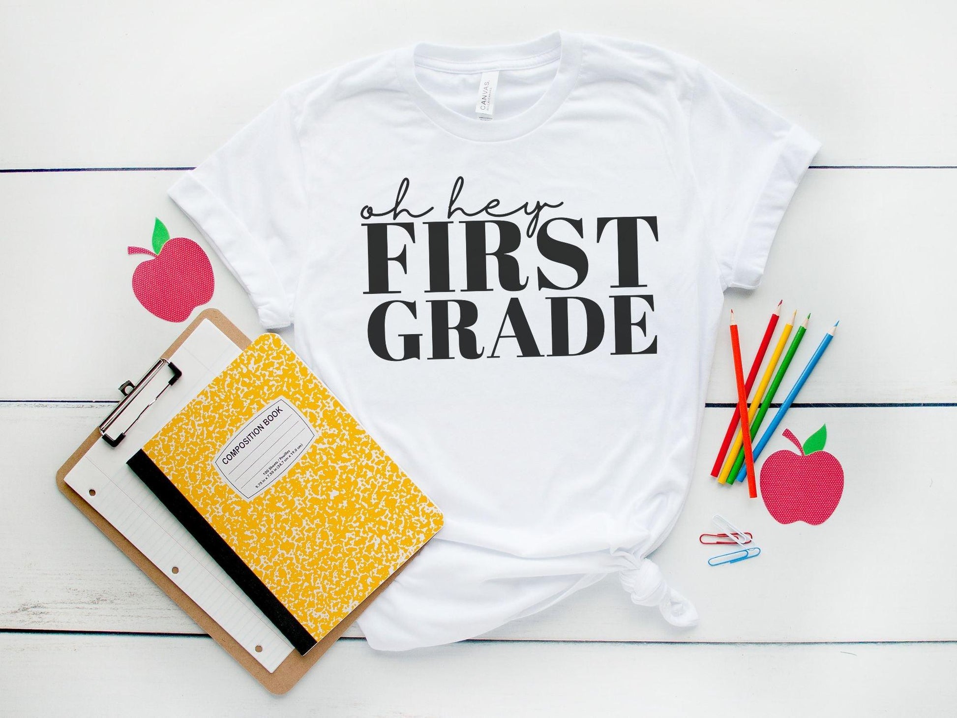 Oh Hey First Grade Shirt - BentleyBlueCo