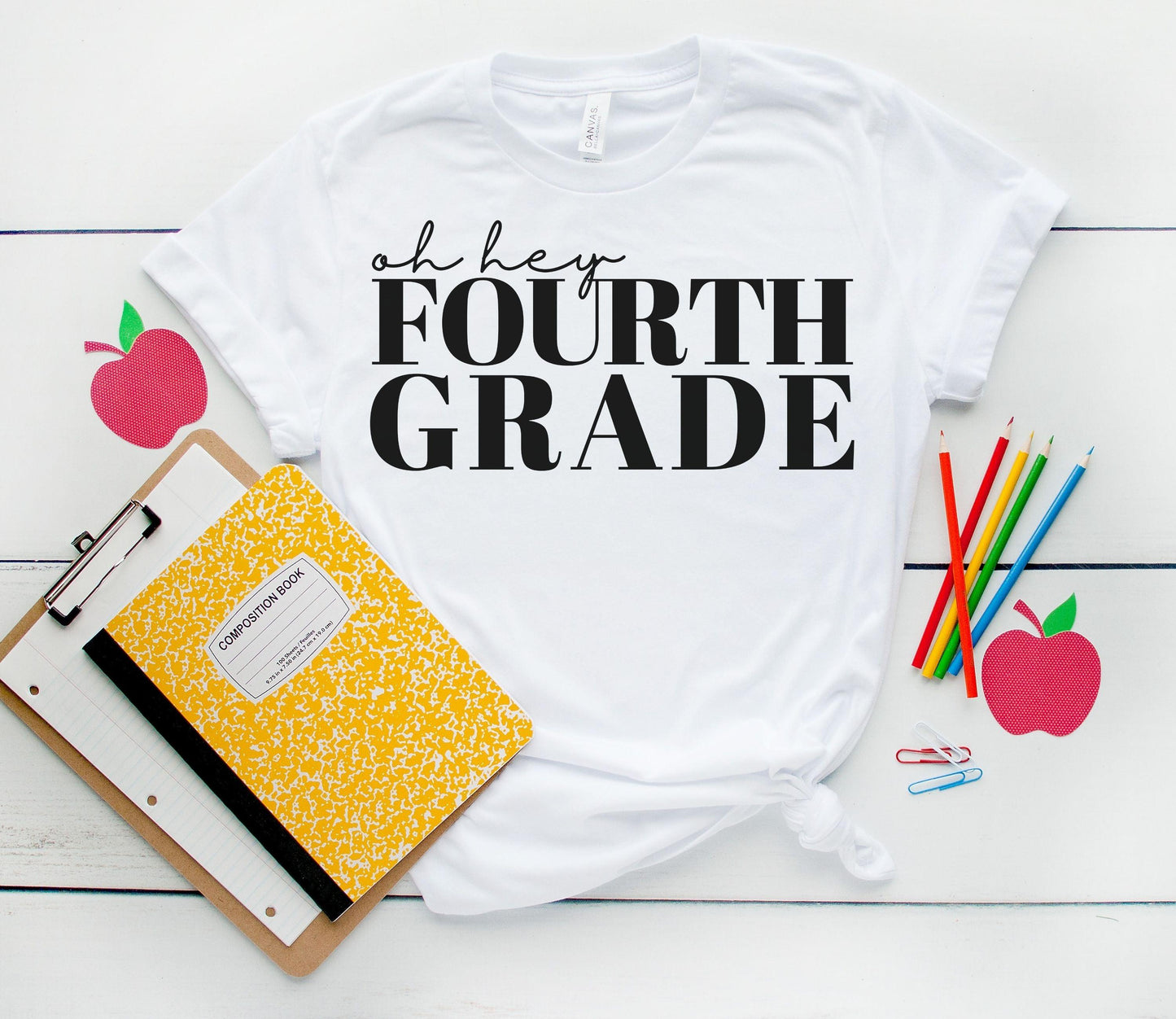 Oh Hey Fourth Grade Shirt - BentleyBlueCo