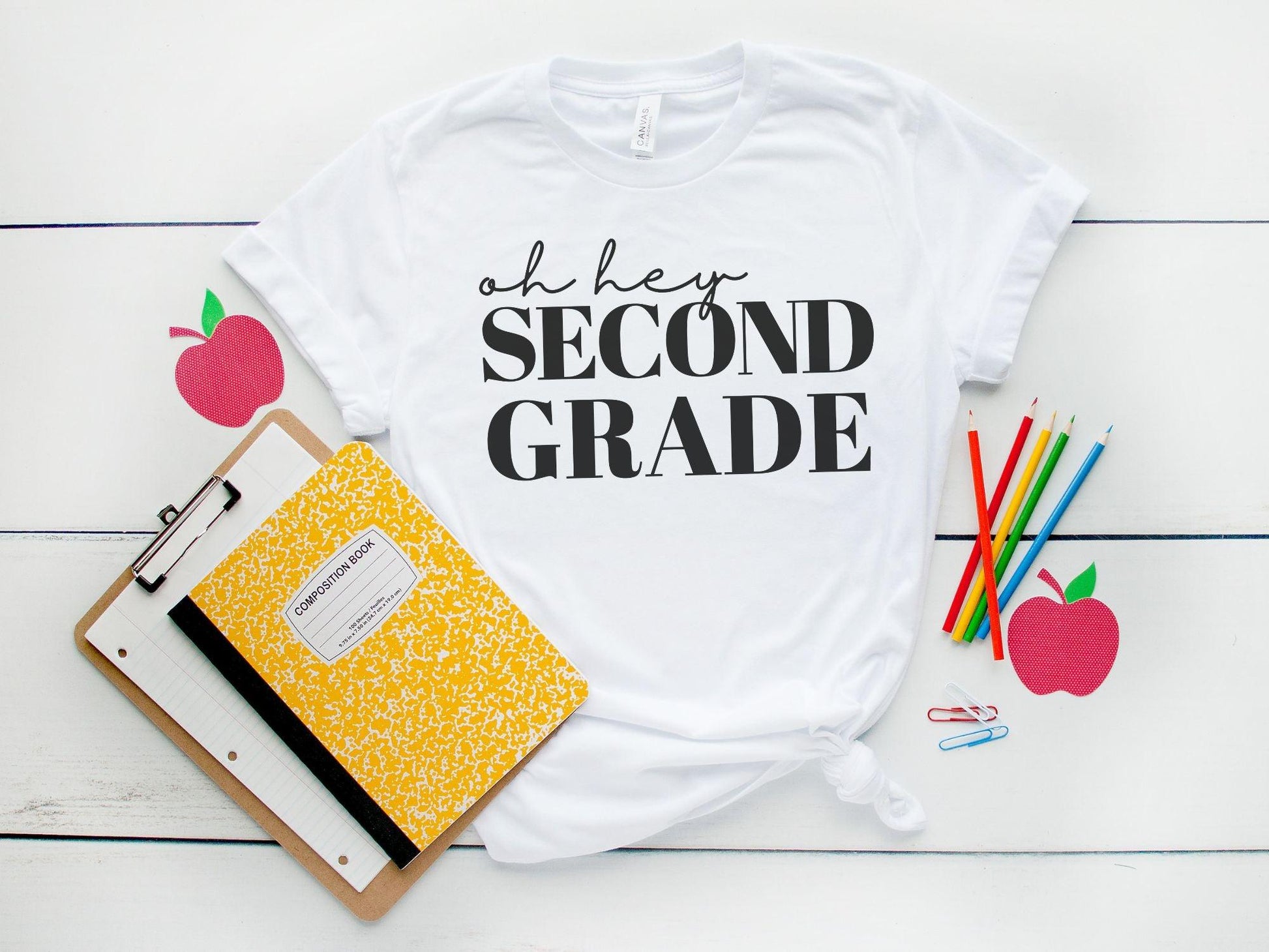 Oh Hey Second Grade Shirt - BentleyBlueCo