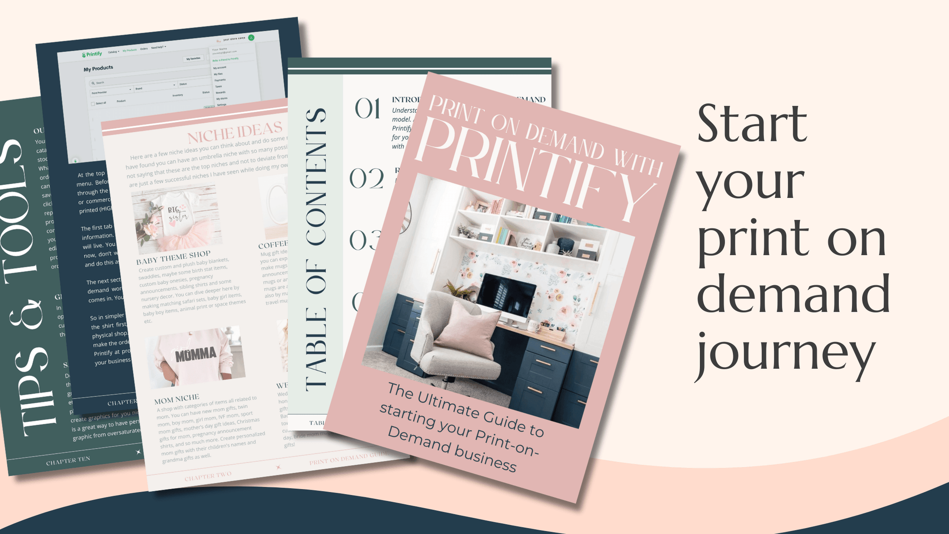 Printify Guide Ebook - BentleyBlueCo