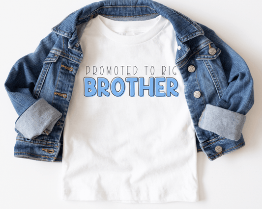 Promoted to Big Brother T-Shirt - BentleyBlueCo