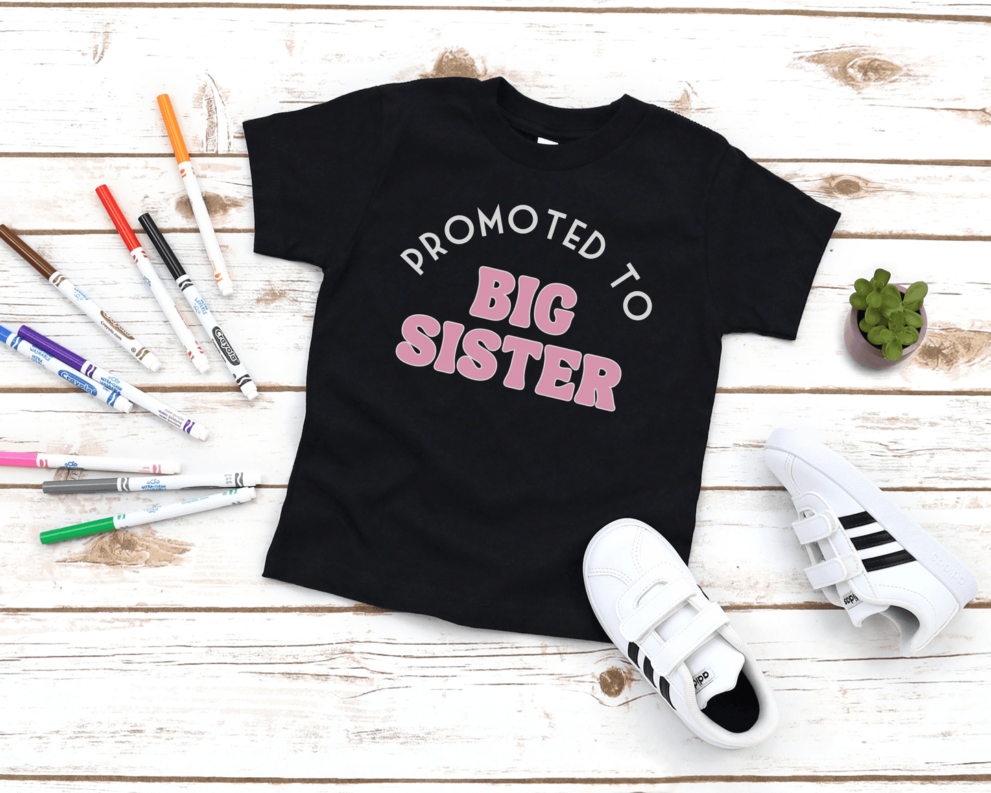 Promoted to Big Sister Shirt - BentleyBlueCo