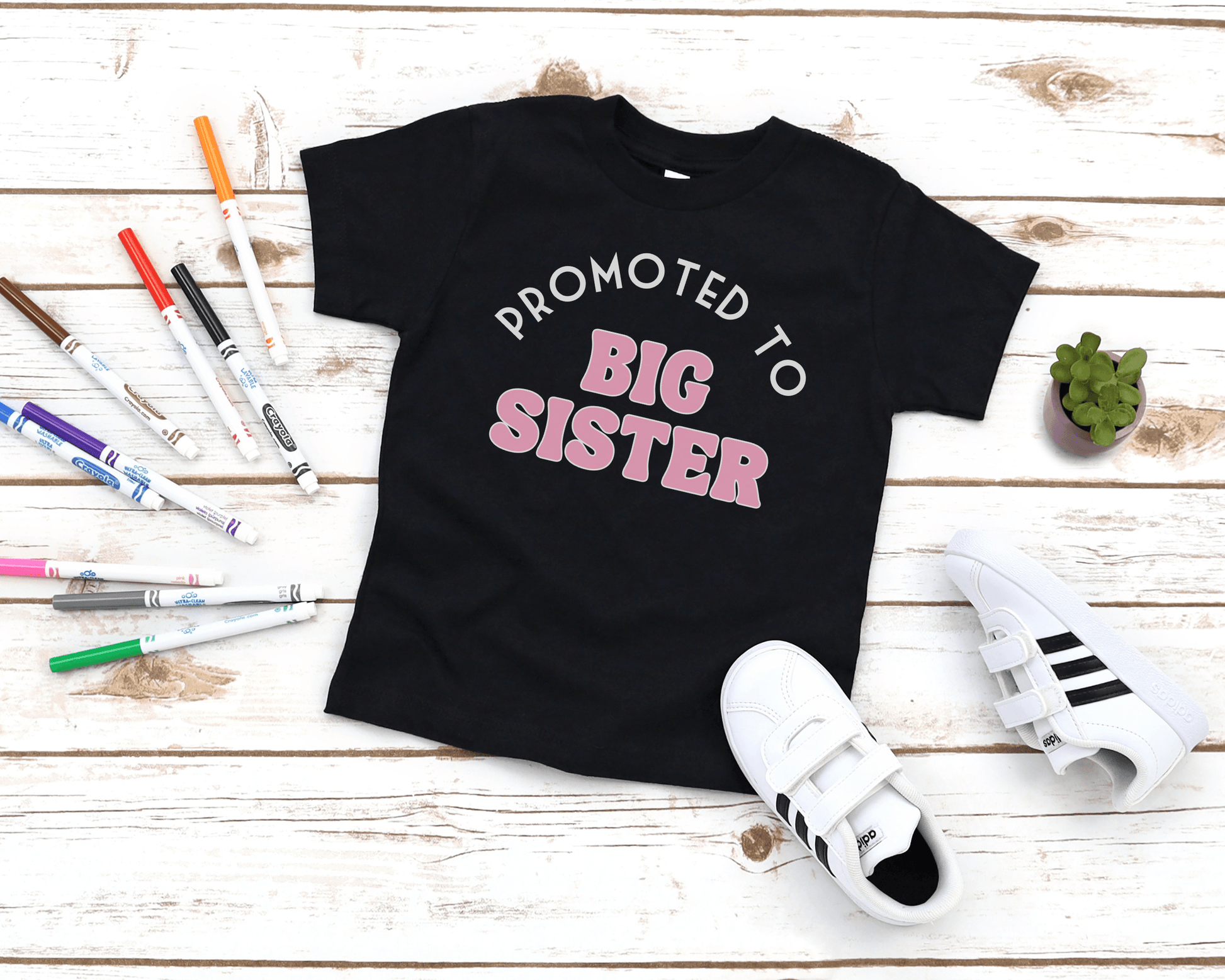 Promoted to Big Sister Shirt - BentleyBlueCo