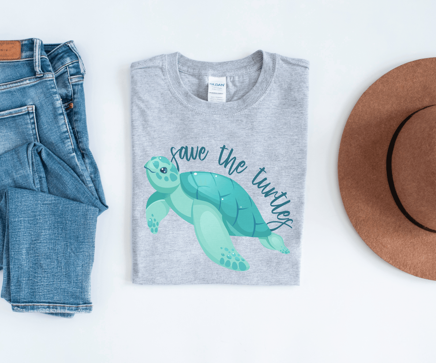 Save the Sea Turtles Shirt - BentleyBlueCo