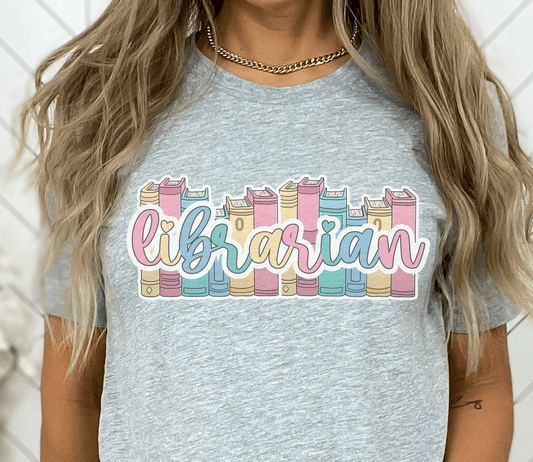 School Librarian Shirt - BentleyBlueCo