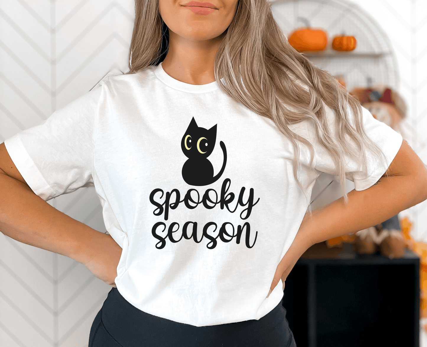 Get into the Halloween spirit with our bewitching Halloween sweatshirt, featuring spooky pumpkin and ghost designs that capture the essence of the season. Embrace the autumn vibes and celebrate the fall festivities in style with this must-have addition to your wardrobe. Perfect for Halloween enthusiasts, this sweatshirt will keep you cozy and fashionable all season long!