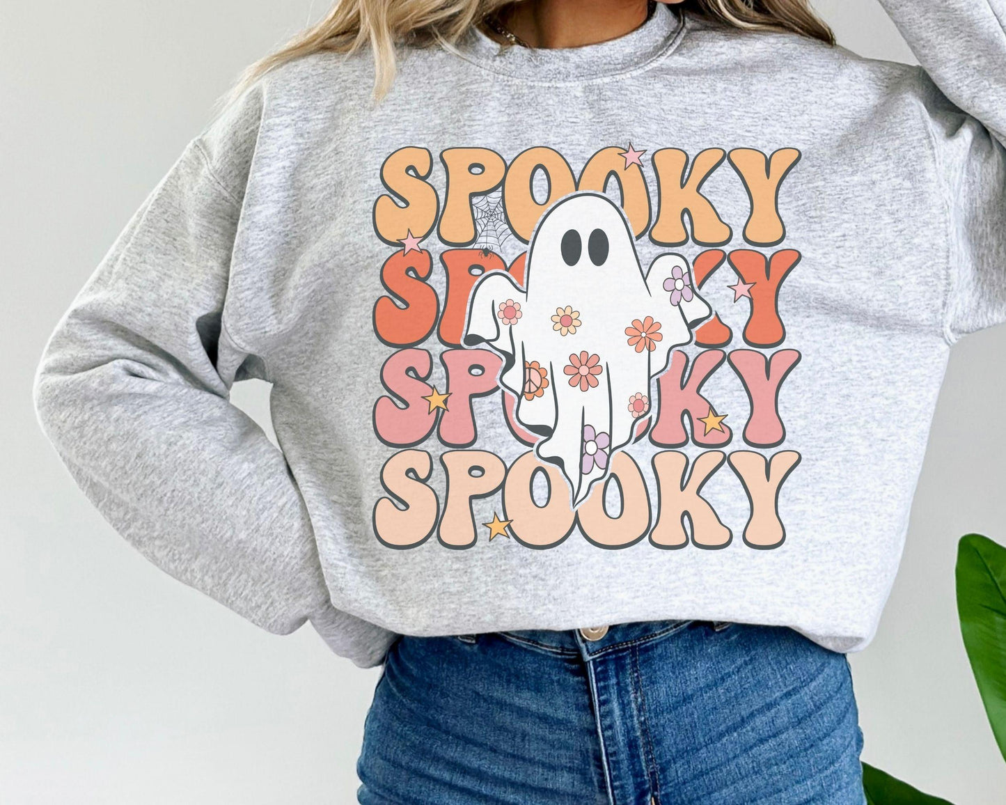 Get into the Halloween spirit with our bewitching Halloween sweatshirt, featuring spooky pumpkin and ghost designs that capture the essence of the season. Embrace the autumn vibes and celebrate the fall festivities in style with this must-have addition to your wardrobe. Perfect for Halloween enthusiasts, this sweatshirt will keep you cozy and fashionable all season long!