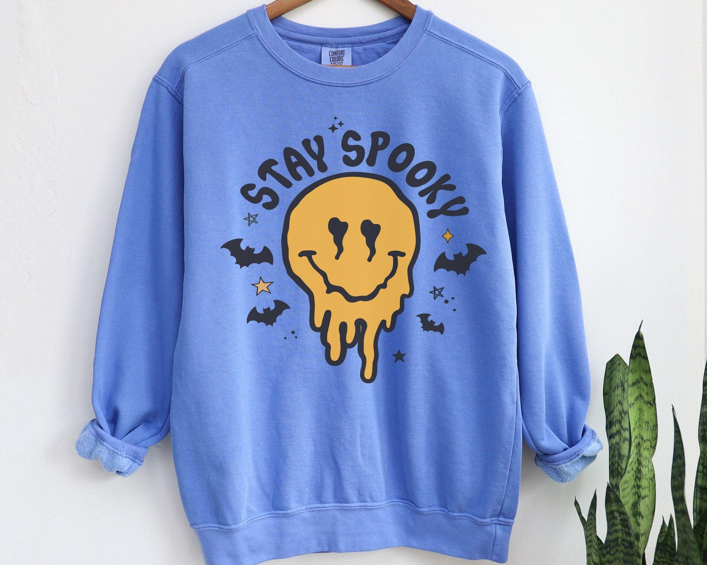 Get into the Halloween spirit with our bewitching Halloween sweatshirt, featuring spooky pumpkin and ghost designs that capture the essence of the season. Embrace the autumn vibes and celebrate the fall festivities in style with this must-have addition to your wardrobe. Perfect for Halloween enthusiasts, this sweatshirt will keep you cozy and fashionable all season long!