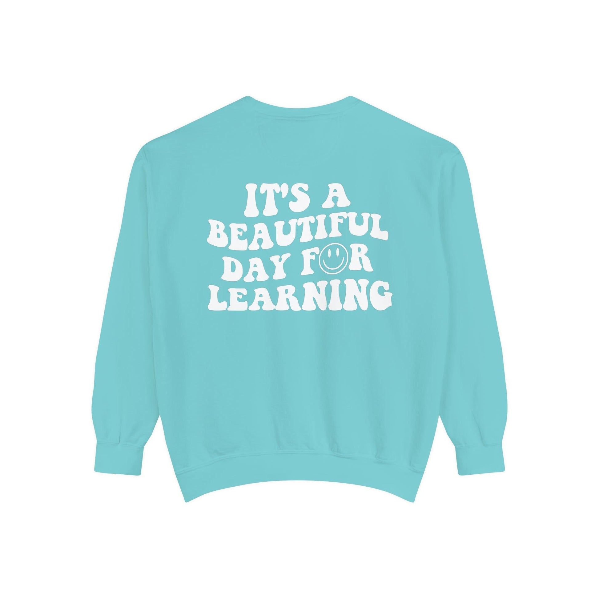 Teacher Sweatshirt - Comfort Colors Crewneck - BentleyBlueCo