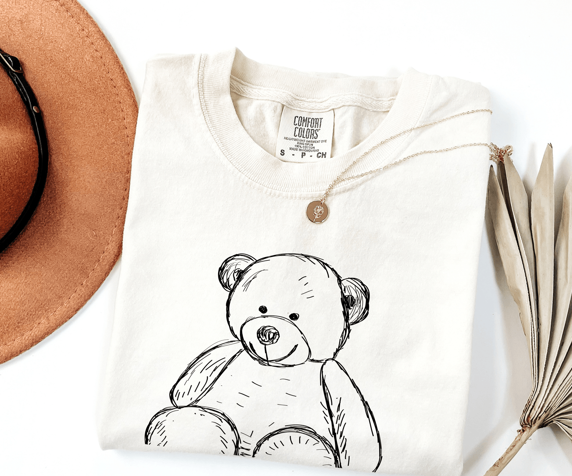 Teddy Bear Comfort Colors T-Shirt - BentleyBlueCo