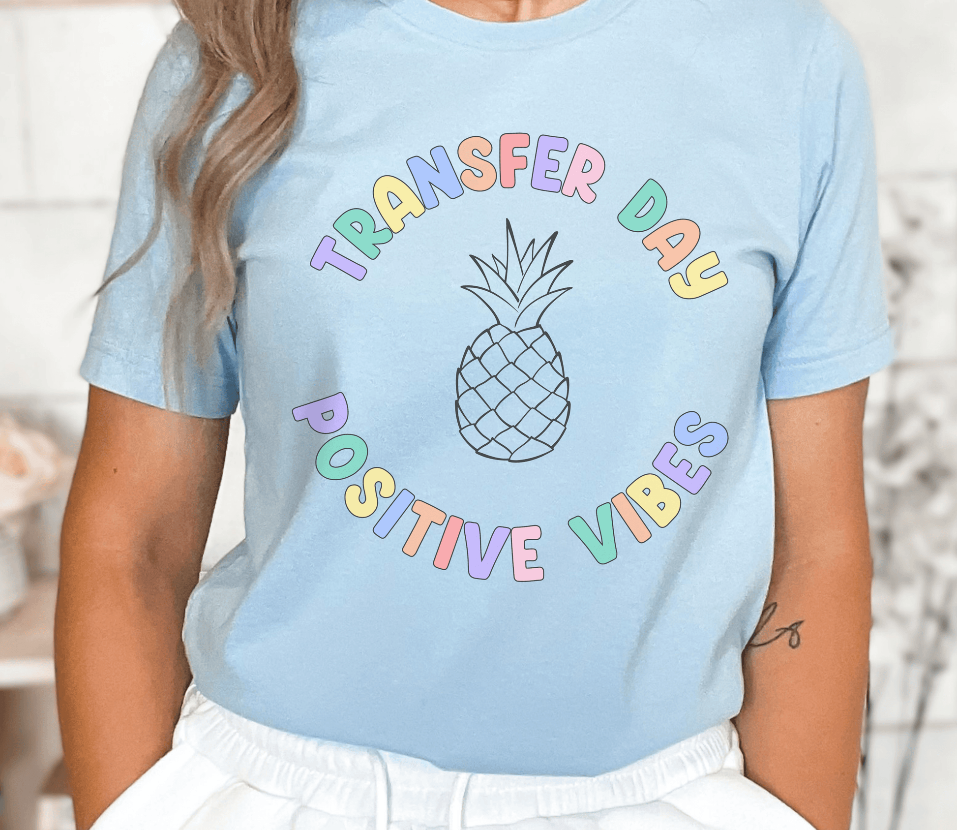 Transfer Day - Fertility Shirt - BentleyBlueCo