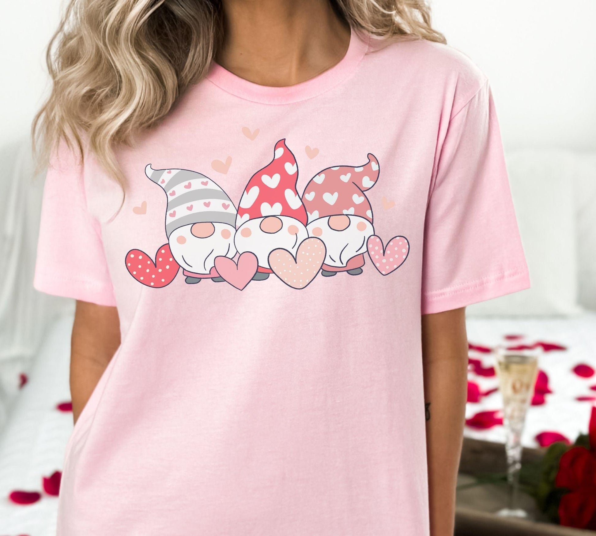 Valentine Gnome Shirt - BentleyBlueCo